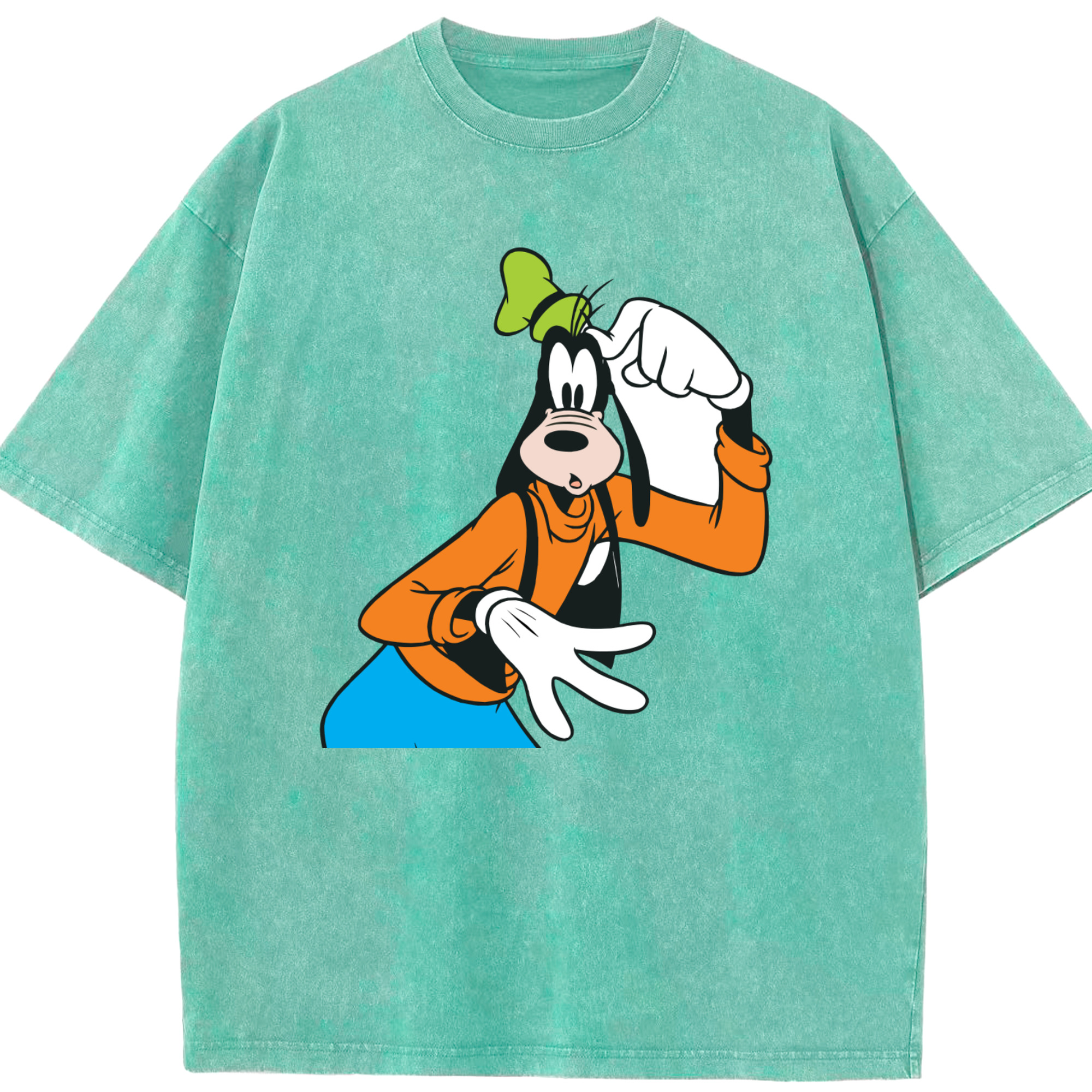（画像用） ミッキーマウス Mickey Mouse 綿100% ヴィンテージ風 半袖Tシャツ（フロントプリント）